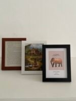 ⁦برواز اطار خشبي اسود  - صغير⁩ - الصورة ⁦3⁩