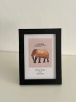 ⁦برواز اطار خشبي اسود - وسط⁩ - الصورة ⁦2⁩