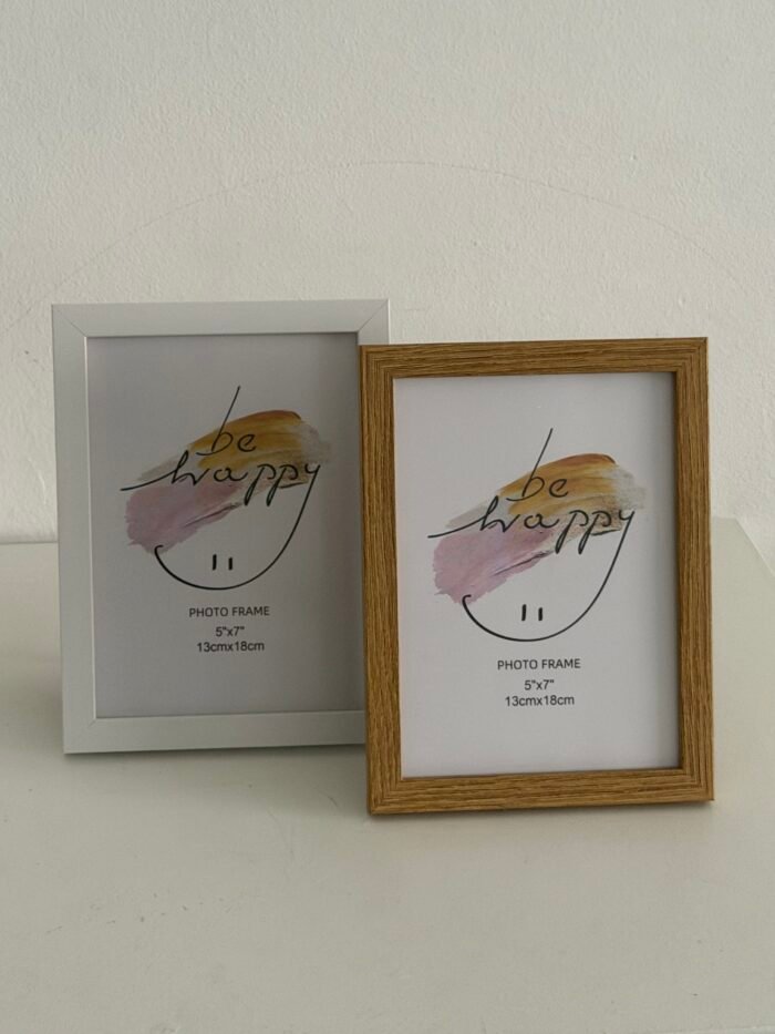 ⁦برواز اطار خشبي فاتح  - صغير⁩ - الصورة ⁦2⁩