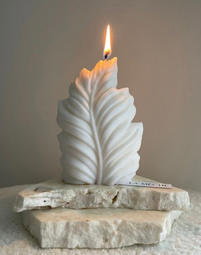 ⁦قالب سليكون ورق الشجرة - كبير⁩ - الصورة ⁦2⁩