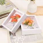 ⁦برواز خشبي ابيض عميق -A5⁩ - الصورة ⁦3⁩