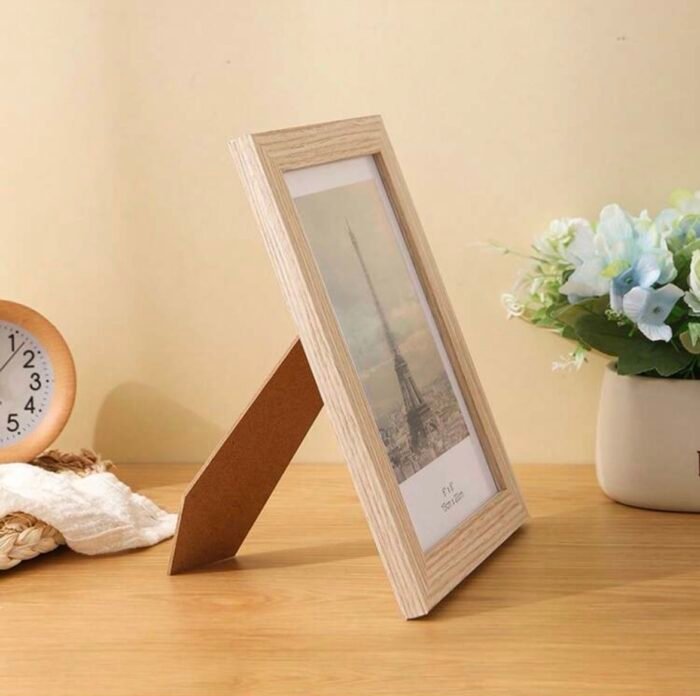 ⁦برواز اطار خشبي فاتح  - صغير⁩ - الصورة ⁦3⁩
