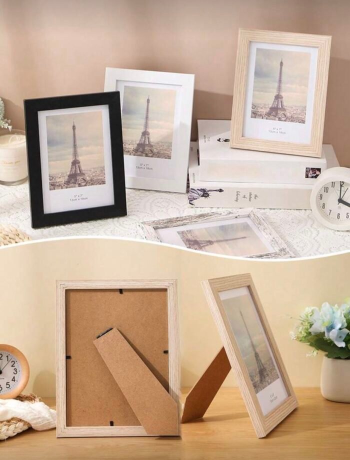 ⁦برواز اطار خشبي فاتح  - صغير⁩ - الصورة ⁦4⁩