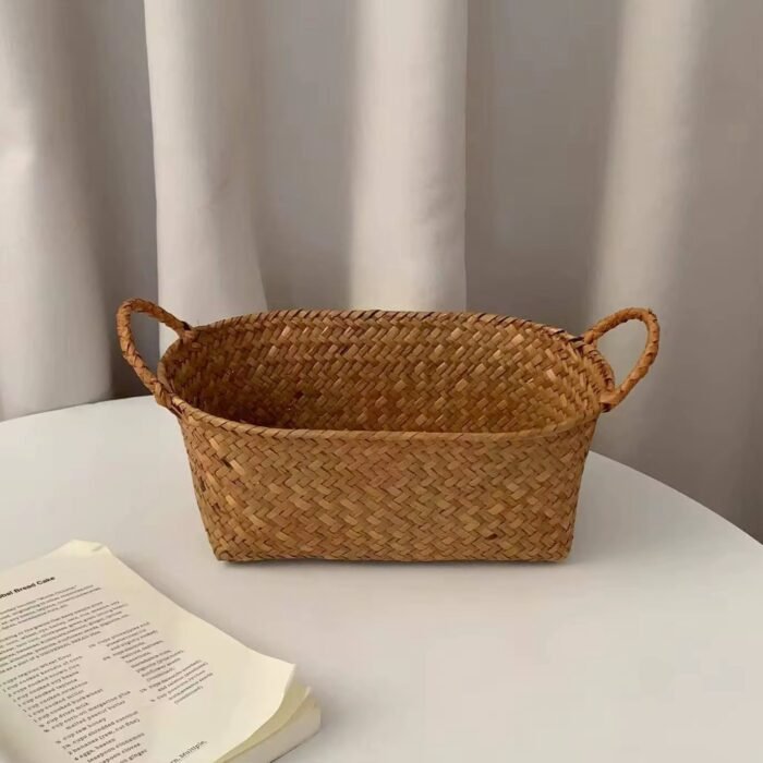 ⁦سلة قش فنتج - وسط⁩ - الصورة ⁦4⁩