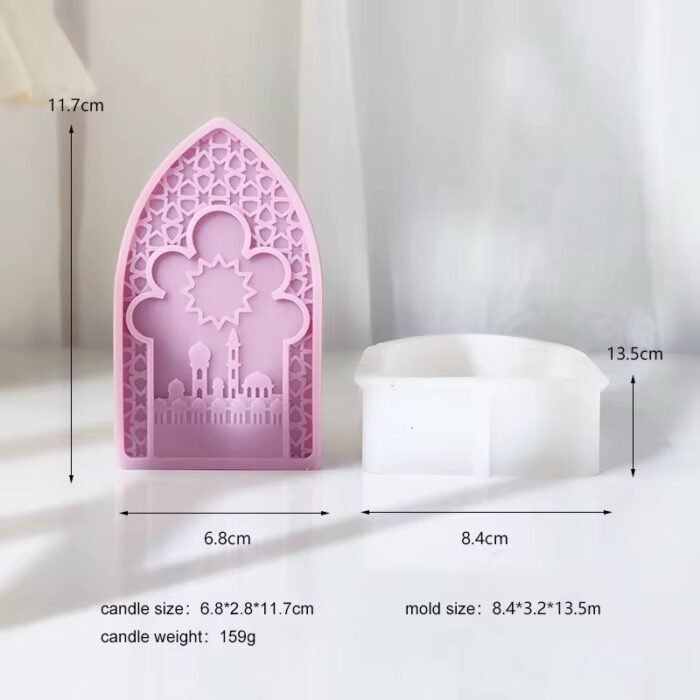 ⁦قالب سيليكون بوابة أندلسية مع مسجد⁩ - الصورة ⁦2⁩