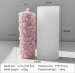 ⁦قالب سيليكون نقشة الزهور- شكل 1⁩ - الصورة ⁦4⁩