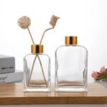 ⁦علب معطر اعواد مستطيل 200 مل - غطاء ذهبي⁩ - الصورة ⁦4⁩