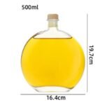 ⁦علب معطر اعواد دائري- غطاء ضغط ذهبي -500 مل⁩ - الصورة ⁦3⁩